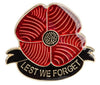 Pin de Solapa Lest We Forget Poppy