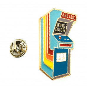 Pin de Solapa Máquina de Videojuegos Arcade 35x25 mm