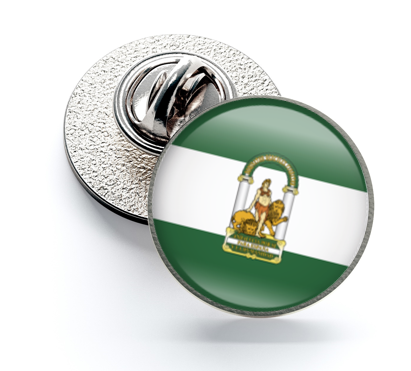 Pin de Solapa Magglass Bandera de Andalucia 16mm