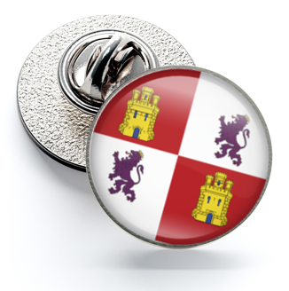 Pin de Solapa Magglass Bandera de Castilla Leon 16mm