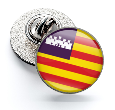 Pin de Solapa Magglass Bandera de Islas Baleares 16mm