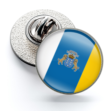 Pin de Solapa Magglass Bandera de Islas Canarias 16mm