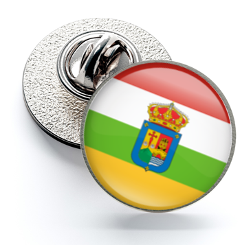 Pin de Solapa Magglass Bandera de la Rioja 16mm