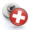 Pin de Solapa Magglass Bandera Suiza Switzerland