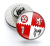 Pin de Solapa Magglass Banderas Regiones England Leicestershire