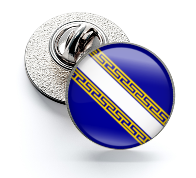 Pin de Solapa Magglass Banderas Regiones Francia Champagne