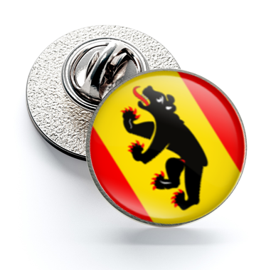 Pin de Solapa Magglass Banderas Regiones Suiza Bern