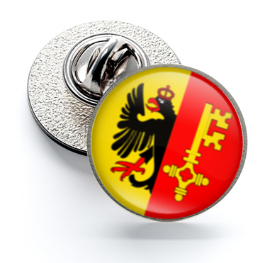 Pin de Solapa Magglass Banderas Regiones Suiza Geneva