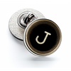 Pin de Solapa Magglass Botón de Maquina de Escribir Letra Letter J 16mm