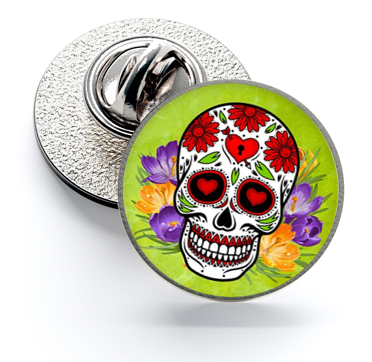 Pin de Solapa Magglass Calavera Catrina Nº2 16mm