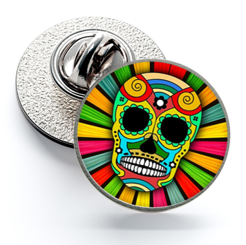 Pin de Solapa Magglass Calavera Catrina Nº9 16mm