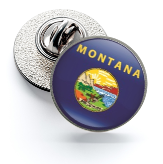 Pin de Solapa Magglass Estado Montana 16mm