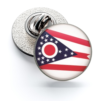 Pin de Solapa Magglass Estado Ohio 16mm