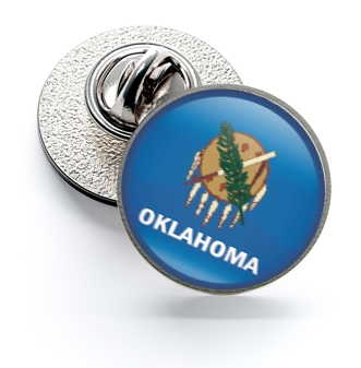 Pin de Solapa Magglass Estado Oklahoma 16mm