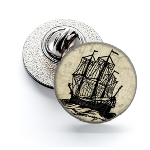 Pin de Solapa Magglass Grabados Barcos Nº10 16mm