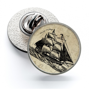 Pin de Solapa Magglass Grabados Barcos Nº1 16mm