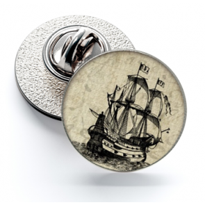 Pin de Solapa Magglass Grabados Barcos Nº2 16mm