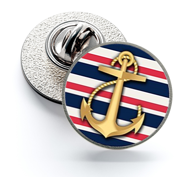 Pin de Solapa Magglass Ancla Nautico Nº10 16mm