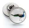 Pin de Solapa Magglass Pavo Real Derecha