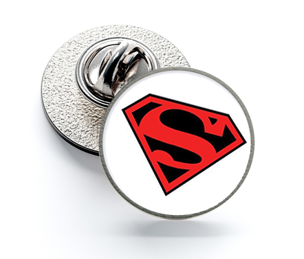 Pin de Solapa Magglass Superboy Logo