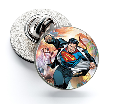 Pin de Solapa Magglass Superman Accion
