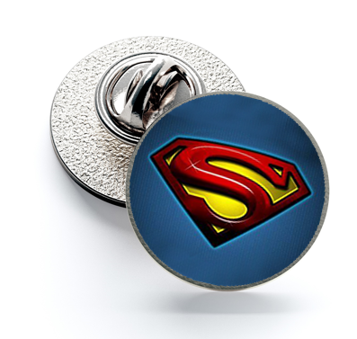 Pin de Solapa Magglass Superman New Logo