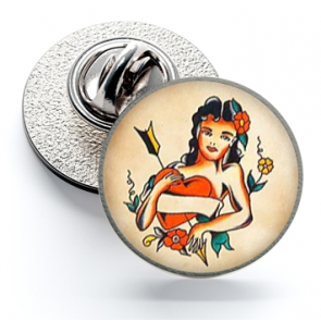 Pin de Solapa Magglass Vintage Tattoo Nº34 16mm