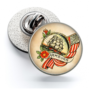 Pin de Solapa Magglass Vintage Tattoo Nº43 16mm