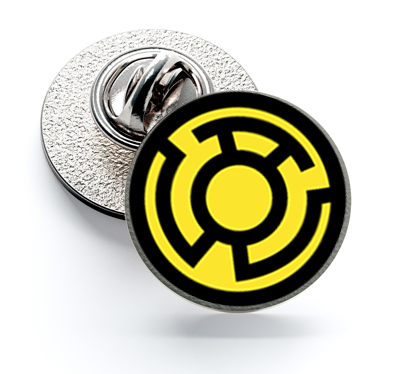 Pin de Solapa Magglass Yellow Lantern