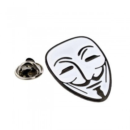 Pin de Solapa Mascara Anonymous 30x22mm