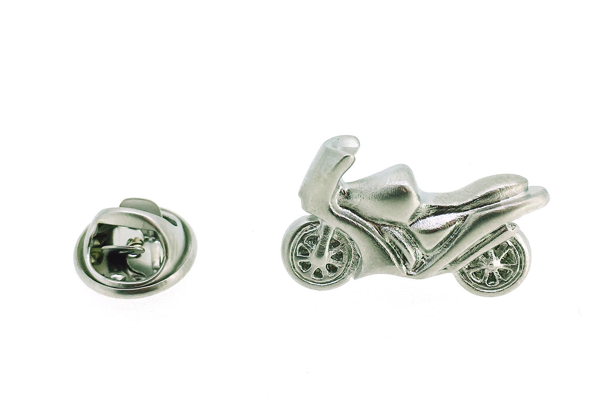 Pin de Solapa Moto de Competición 3D Acero
