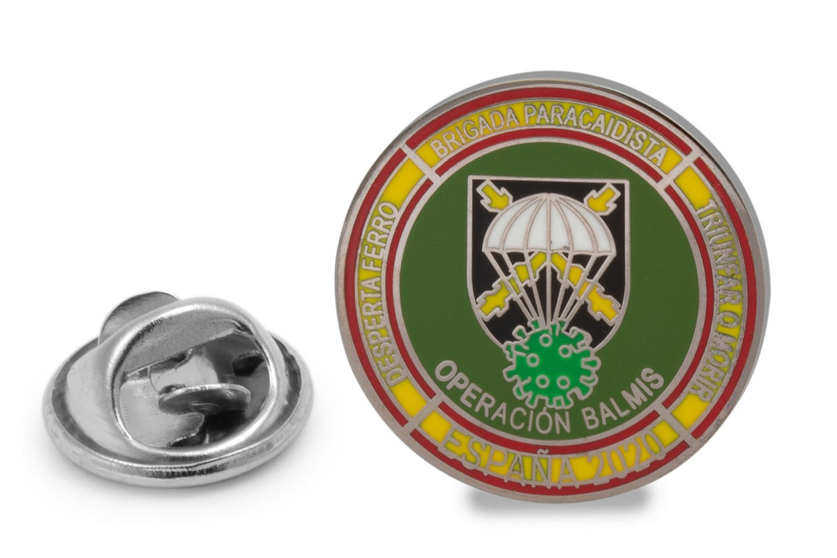 Pin de Solapa Operacion Balmis 2020 Bripac 25mm