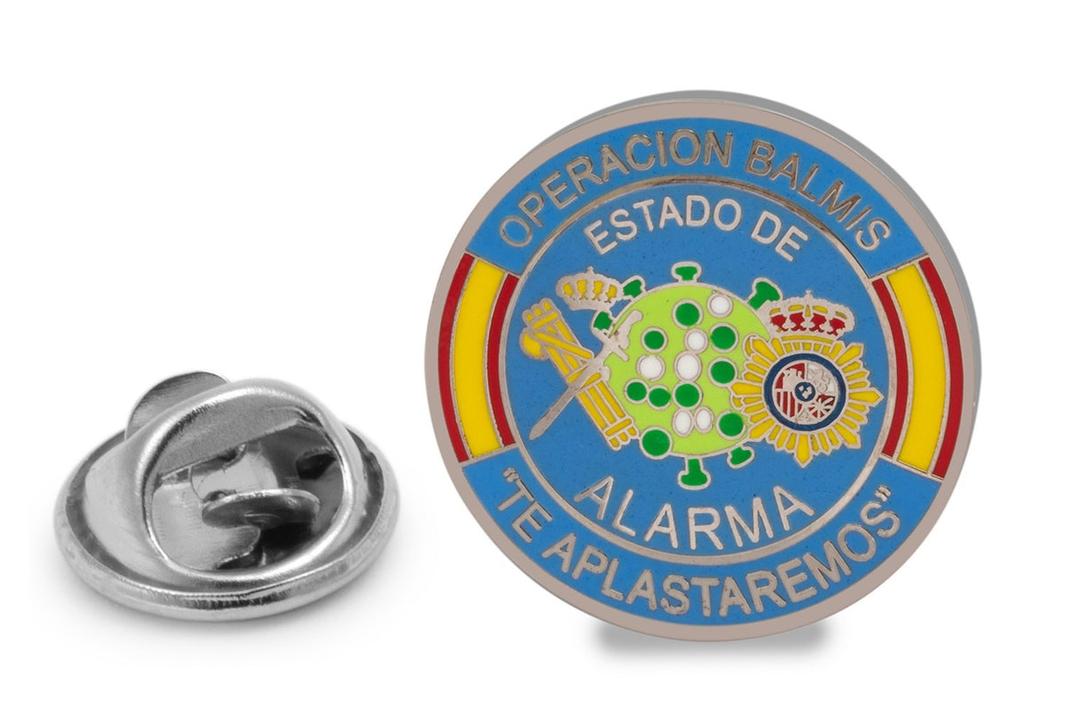 Pin de Solapa Operacion Balmis 2020 Estado de Alarma 25mm