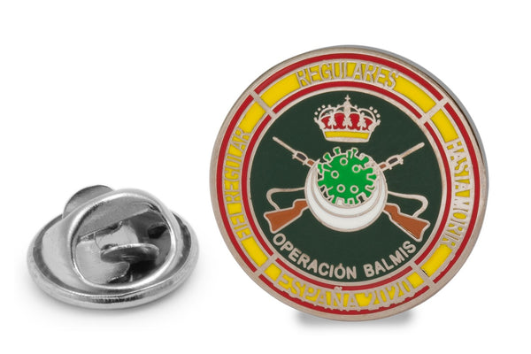 Pin de Solapa Operacion Balmis 2020 Regulares 25mm