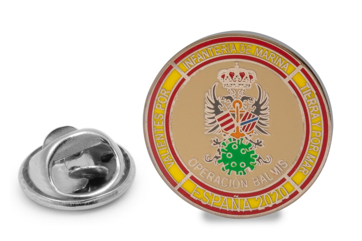 Pin de Solapa Operacion Balmis 2020 TEAR 25mm