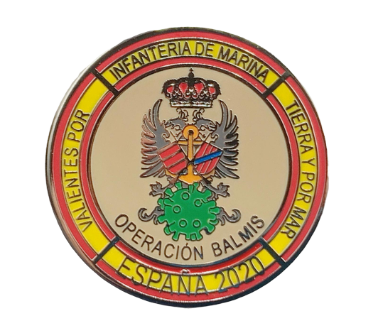 Pin de Solapa Operacion Balmis 2020 TEAR 25mm