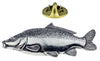 Pin de Solapa Pez Carpa Plateado