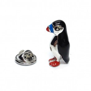 Pin de Solapa Pingüino Multicolor