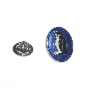Pin de Solapa Pingüino Oval