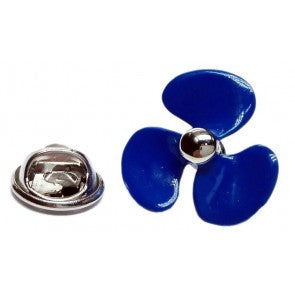 Pin de Solapa Propulsor de Barco Azul
