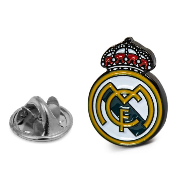 Pin de Solapa Escudo Real Madrid a Color esmaltados - 13mm