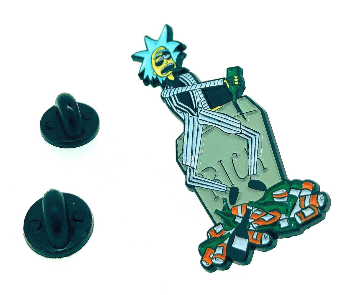 Pin de Solapa Rick And Morty