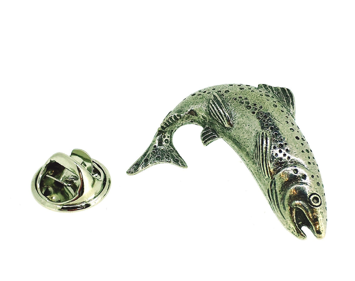 Pin de Solapa Salmón Acero