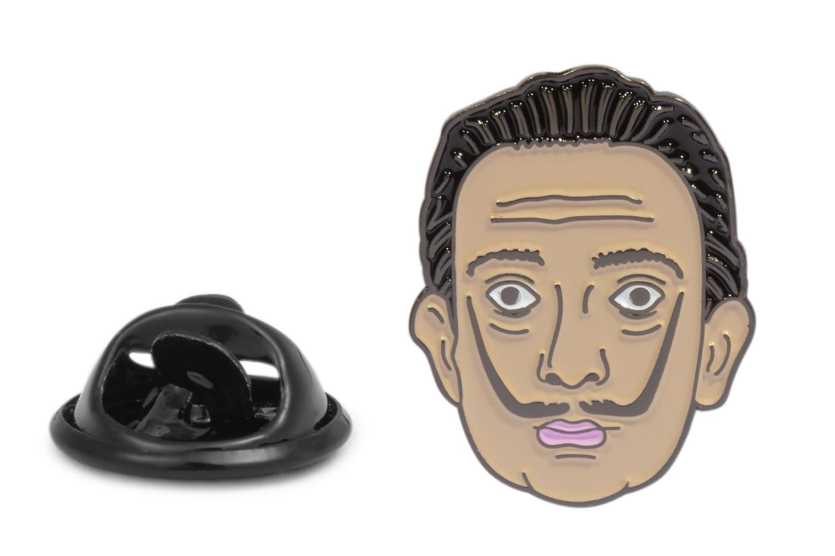 Pin de Solapa Salvador Dalí Esmaltado 30x23mm