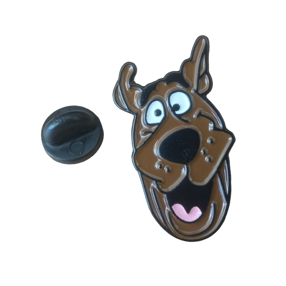 Pin de Solapa Scooby Face 30x16mm