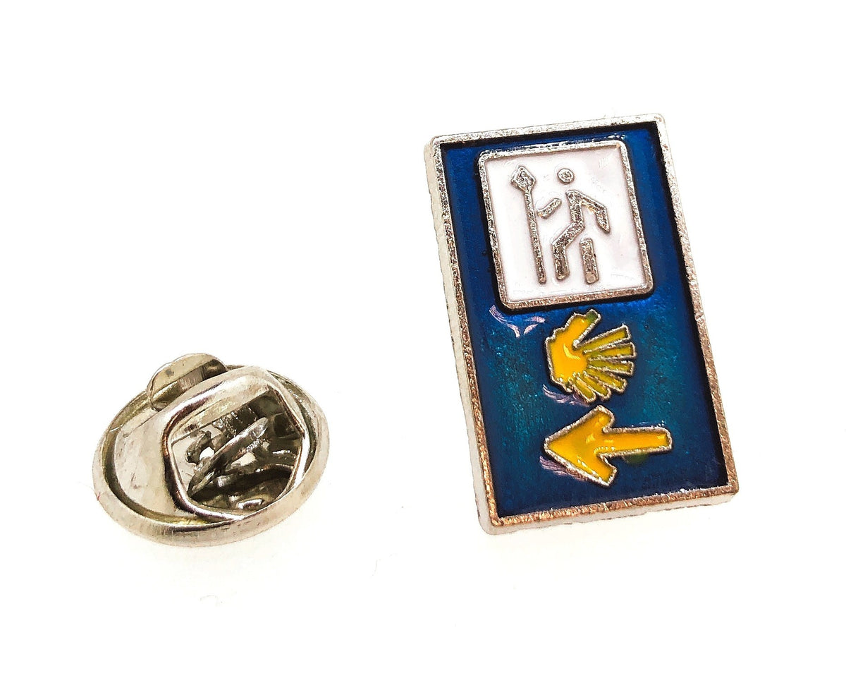 Pin de Solapa Señal Camino de Santiago