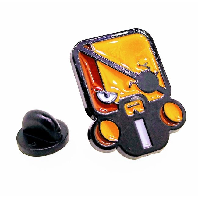Pin de solapa Shield toon 20x10 mm