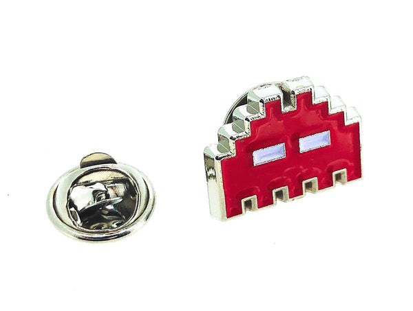 Pin de Solapa Space Invaders 8 bits Red