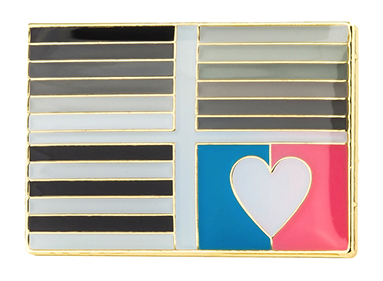 Pin de Solapa Straight Pride Flag LGTBI