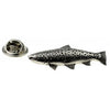 Pin de Solapa Pez Trucha Modelo 2 Plateado